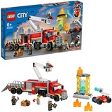 LEGO City Fire 60282 L’Unité de Commandement des Pompiers, Jouets de construction Jeu de construction, 6 an(s), Plastique, 380 pièce(s), 920 g
