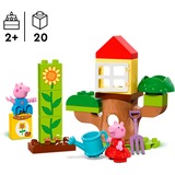 LEGO DUPLO - Le jardin et la cabane dans l’arbre de Peppa Pig, Jouets de construction 10431