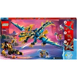 LEGO Ninjago - Le dragon élémentaire contre le robot de l’impératrice, Jouets de construction 71796