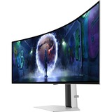 Samsung Odyssey OLED G9 G93SD 49" Moniteur UltraWide gaming incurvé Argent, 1x DisplayPort, 1x HDMI, 1x Micro HDMI, 3x USB-C, 240 Hz