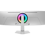 Samsung Odyssey OLED G9 G93SD 49" Moniteur UltraWide gaming incurvé Argent, 1x DisplayPort, 1x HDMI, 1x Micro HDMI, 3x USB-C, 240 Hz
