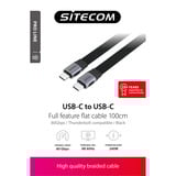 Sitecom Câble USB-C vers USB-C Full Feature Noir