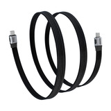 Sitecom SiCo USBC to USBC Cable blk, Câble Noir