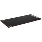 Trak Racer Premium Neoprene Sim Rig floor mat, Tapis de protection Noir/Rouge
