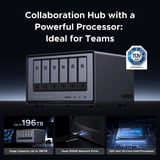 UGREEN NASync DXP6800 Pro Gris, 2x 10GbE, HDMI, Thunderbolt 4