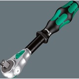 Wera Kraftform Compact Zyklop MS1 Clé à cliquet métal/vitesse, 1/4", Clè dynamométrique Noir/Vert, 2 pièces