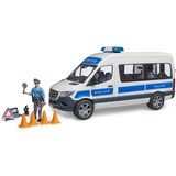 bruder Fourgon de police Mercedes-Benz Sprinter avec éclairage et sonorisation, Modèle réduit de voiture 