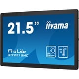 iiyama ProLite OTF2216MC-B1 22" Moniteur tactile  Noir, VGA, HDMI, DisplayPort, Touch