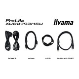 iiyama ProLite XUB2793QSU-B7 27" Moniteur  Noir, 100Hz, HDMI, DisplayPort, USB, Audio, AMD FreeSync