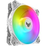 ASUS TUF Gaming TF120 ARGB, Ventilateur de boîtier Blanc/transparent, Refroidisseur d'air, 12 cm, 250 tr/min, 1900 tr/min, Blanc