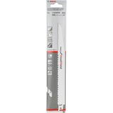 Bosch Lame de scie sabre S 1110 VF Lames de scie sabre, Panneau aggloméré, Plastique renforcé en fibre de verre, Bois, Bimétal, Gris, 3,2 mm, 22,5 cm