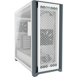 Corsair 5000D AIRFLOW, Moyen tour Blanc, 2x USB-A 3.2 (5 Gbit/s), USB-C 3.2 (5 Gbit/s), Audio, Window-kit