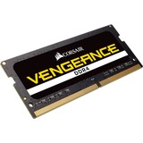 Corsair Vengeance CMSX8GX4M1A3200C22 module de mémoire 8 Go 1 x 8 Go DDR4 3200 MHz Noir, 8 Go, 1 x 8 Go, DDR4, 3200 MHz, 260-pin SO-DIMM