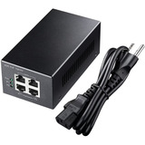 Cudy Injecteur PoE+/PoE Gigabit 30W à 2 canaux, PoE-Injecteur Noir, POE220, 30W