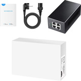 Cudy Injecteur PoE+/PoE Gigabit 30W à 2 canaux, PoE-Injecteur Noir, POE220, 30W