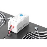 Digitus Ventilateur supérieur pour boîtier mural de 483 mm (19"), Module de ventilation Noir