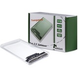 Inter-Tech Argus GD-25000, Boîtier disque dur Transparent