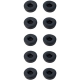 Jabra 14101-60 mousse d'écouteurs Noir 10 pièce(s), Coussin d'oreille Noir, 10 pièce(s), Chine, 12 pièce(s), 7,02 kg, 300 mm, 400 mm