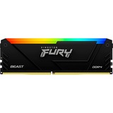 Kingston FURY Kit 32 Go DDR4-3600, Mémoire vive Noir, KF436C18BB2AK2/32, FURY Beast RGB, XMP