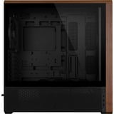 Lian Li LANCOOL 217 boîtier midi tower Noir/bois | 2x USB-A | 1x USB-C | Window