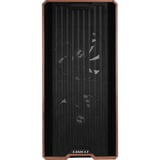 Lian Li LANCOOL 217 boîtier midi tower Noir/bois | 2x USB-A | 1x USB-C | Window