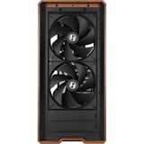 Lian Li LANCOOL 217 boîtier midi tower Noir/bois | 2x USB-A | 1x USB-C | Window