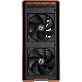 Lian Li LANCOOL 217 boîtier midi tower Noir/bois | 2x USB-A | 1x USB-C | Window
