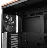 Lian Li LANCOOL 217 boîtier midi tower Noir/bois | 2x USB-A | 1x USB-C | Window