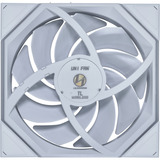 Lian Li UNI FAN TL 140 Wireless Single Pack, Ventilateur de boîtier Blanc, 4 broches PWM