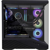 Lian Li Vector V100 boîtier midi tower Noir | 2x USB-A | 1x USB-C | RGB | Verre Trempé