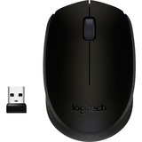 Logitech B170 souris Ambidextre RF sans fil Optique Noir, Ambidextre, Optique, RF sans fil, Noir