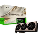 MSI GeForce RTX 5070 Ti 16G INSPIRE 3X OC, Carte graphique DLSS 4, 3x DisplayPort, 1x HDMI 2.1