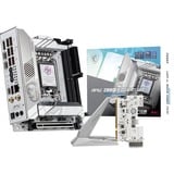 MSI MPG Z890 EDGE TI WIFI carte mère socket 1851 Blanc/Argent, RAID, 5 Gb-LAN, WIFI, BT, Sound, Mini-ITX