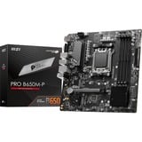 MSI PRO B650M-P, Socket AM5 carte mère Noir, RAID, 2.5 Gb-LAN, Sound, µATX