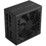 NZXT C1000 Gold Core, 1000 Watt alimentation  Noir, 1x 12VHPWR, 3x PCIe, gestion des câbles