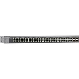 Netgear Commutateur Gigabit Smart 48 ports avec 4 ports SFP+, Switch Gris, 10 Go, gestion cloud Insight