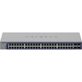 Netgear Commutateur Gigabit Smart 48 ports avec 4 ports SFP+, Switch Gris, 10 Go, gestion cloud Insight