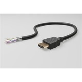 goobay High Speed HDMI 2.0 avec Ethernet, Câble Noir, 1,5 mètres