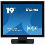 iiyama ProLite T1932MSC-B2S 19" Moniteur tactile  Noir, VGA, HDMI, DisplayPort, Audio, Tactile