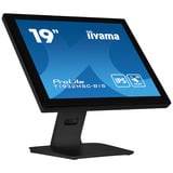 iiyama ProLite T1932MSC-B2S 19" Moniteur tactile  Noir, VGA, HDMI, DisplayPort, Audio, Tactile