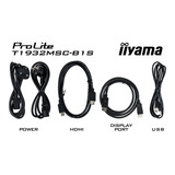 iiyama  19" Moniteur tactile  Noir