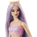 Barbie Poupée sirène avec cheveux lilas et queue violette Lavande