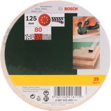 Bosch 2 607 019 493 Accessoire de ponceuse 25 pièce(s), Feuille abrasive 25 pièce(s)