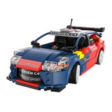 CaDA Sports Car - Citroen C4 WRC, Jouets de construction C51078W, Échelle 1:20