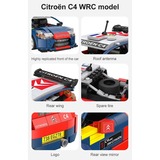 CaDA Sports Car - Citroen C4 WRC, Jouets de construction C51078W, Échelle 1:20