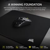 Corsair MM Anti-fray Cloth XL, Tapis de souris gaming Noir