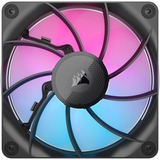 Corsair RX120 MAX RGB, Ventilateur de boîtier Noir, 1 pièce, connecteur de ventilateur PWM à 4 broches