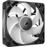 Corsair RX120 MAX RGB, Ventilateur de boîtier Noir, 1 pièce, connecteur de ventilateur PWM à 4 broches