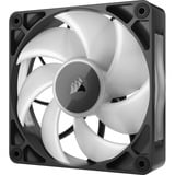 Corsair RX120 MAX RGB, Ventilateur de boîtier Noir, 1 pièce, connecteur de ventilateur PWM à 4 broches