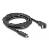 DeLOCK Câble de raccordement S/FTP, RJ-45 met Cat.8.1 Noir, 2 mètres
